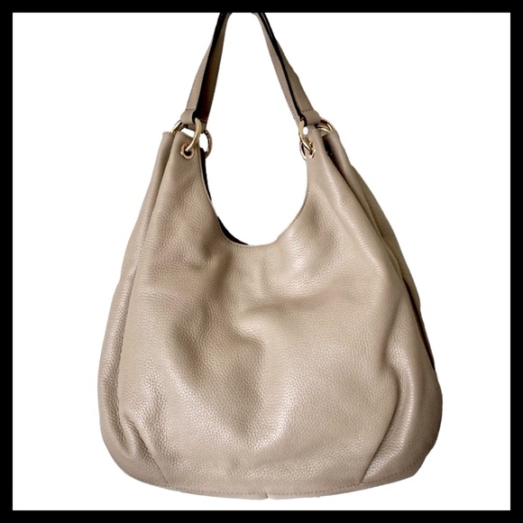 MICHAEL KORS Charm Tassel Shoulder Tote Bisque - Picture 2 of 6